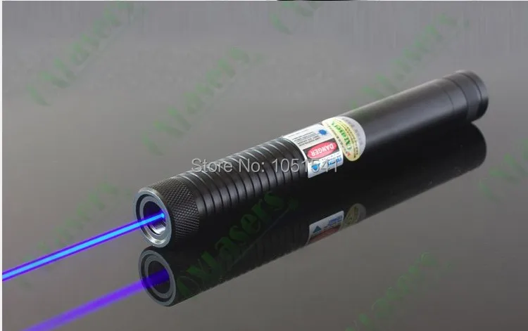 

Super Powerful! Military 500W 500000m 450nm Blue laser pointer Flashlight Light Burning match/dry wood/black/Burn cigarettes