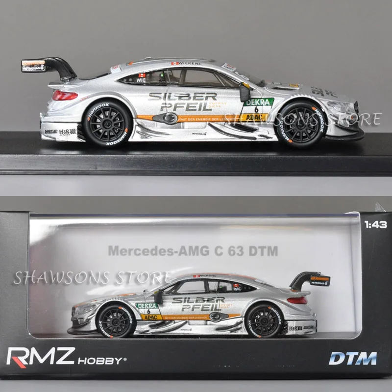 Литой под давлением Модель автомобиля игрушки 1:43 AMG C 63 DTM гоночная команда живопись реплики коллекции