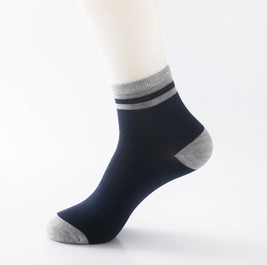 Calcetines Tobillero Hombre 1 пара мужские неэластичные 100% чистый хлопок носки цвета хаки