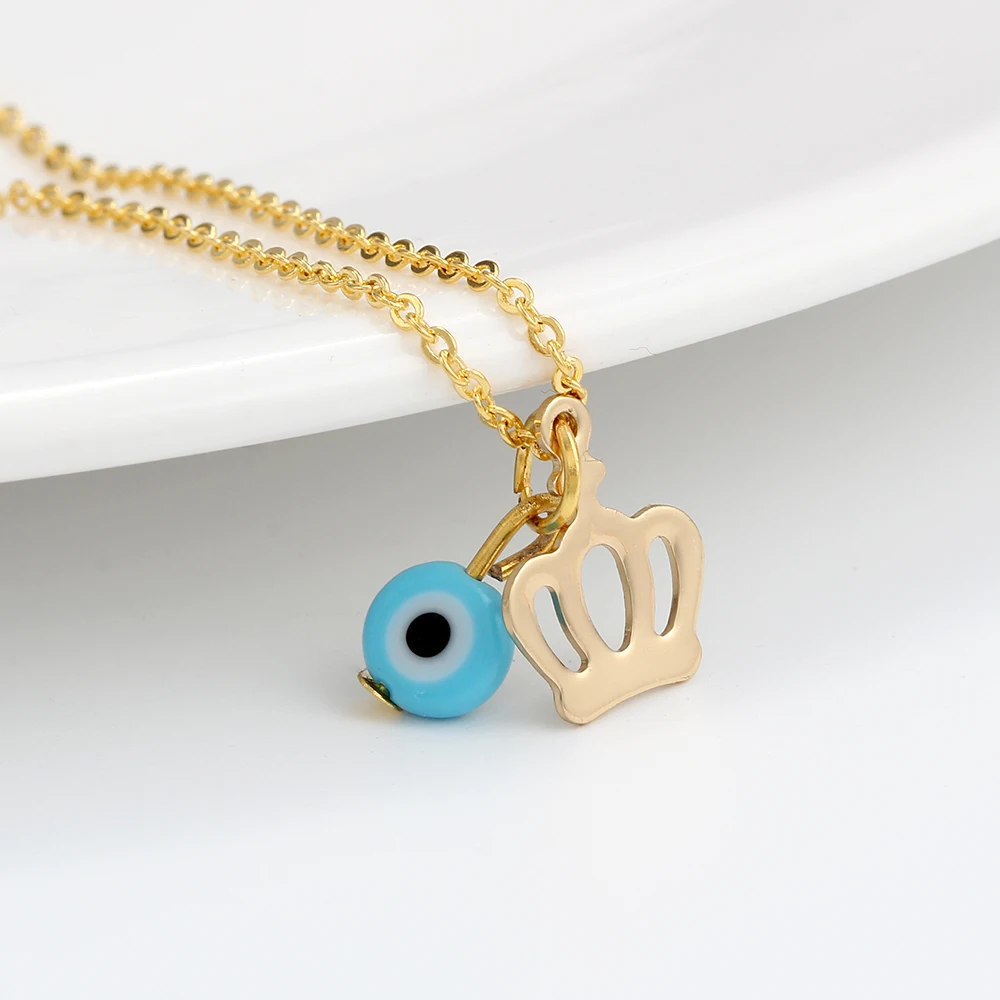 Ожерелье MEIBEADS 1 шт. модное медное ожерелье в виде короны морской звезды для женщин