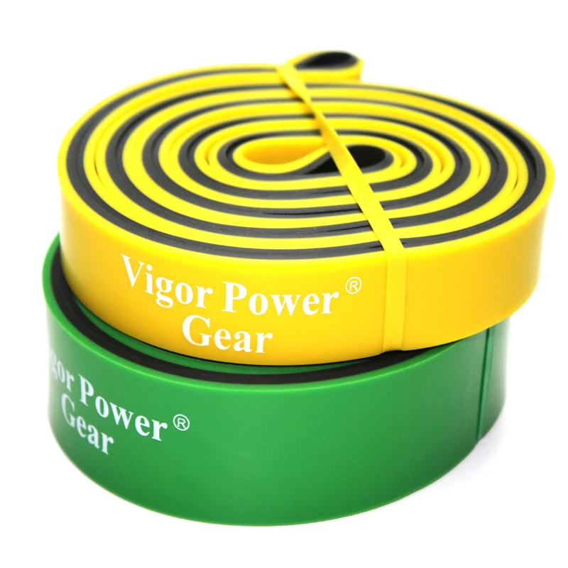 VigorPowerGear двойной цвет латексные Эспандеры Pull Up фитнес группа петля для подтягиUPS