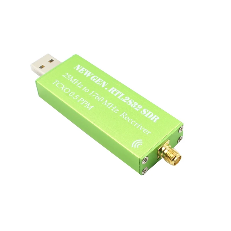 RTL-SDR премиум USB радиоприемник RTL2832 АЦП чип 0,5 PPM TCXO, SMA F разъем SMA антенна