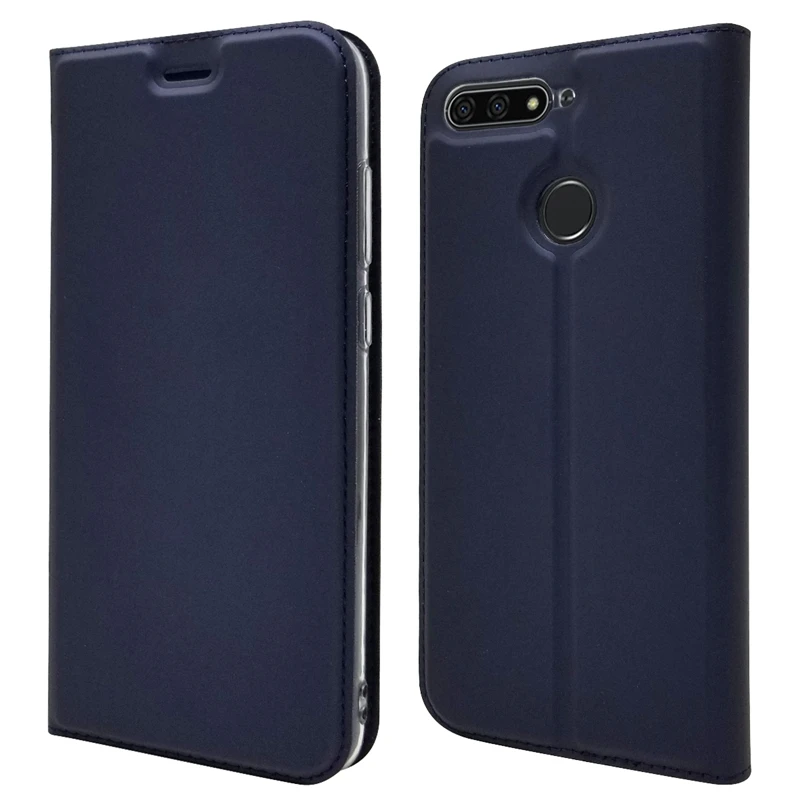 Чехол для телефона Honor 7C чехол AUM L41 Роскошный из искусственной кожи Huawei Y6 Y7 Prime 2018