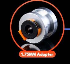 Dforce синяя PTFE трубка тефлонто tl-фидер hotend RepRap росток Боуден экструдер 1,75 мм нити ID1.9mmOD4mm Capricornus