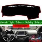 Двухслойные автомобильные наклейки для Kia KX3 2015 2016 2017 2018 2019 крышка приборной панели автомобильные аксессуары интерьерные антиуф автомобильные наклейки