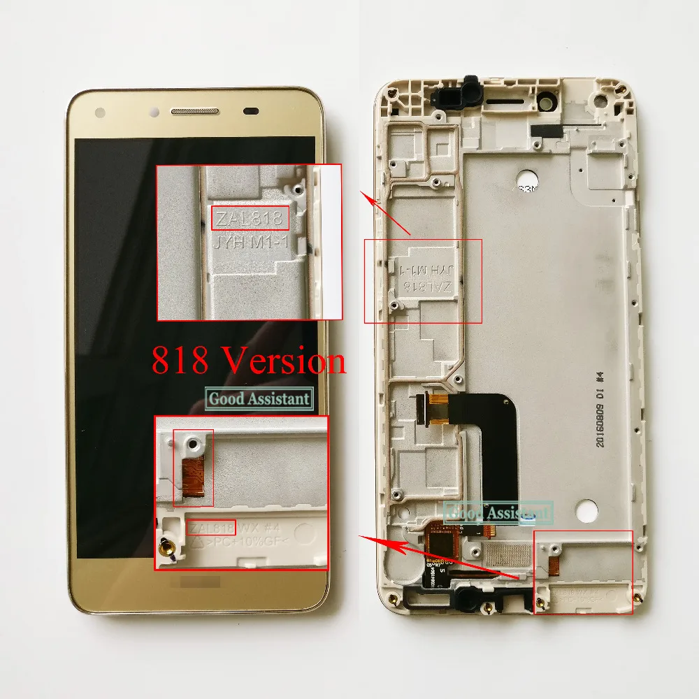 5 0 ''для Huawei honor 5a Полный ЖК-дисплей + сенсорный экран дигитайзер в сборе с