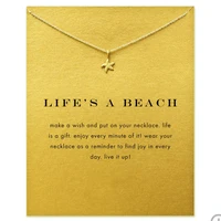 romantic starfish pendant necklace women minimalist clavicle chain statement choker necklaces valentines day gift card