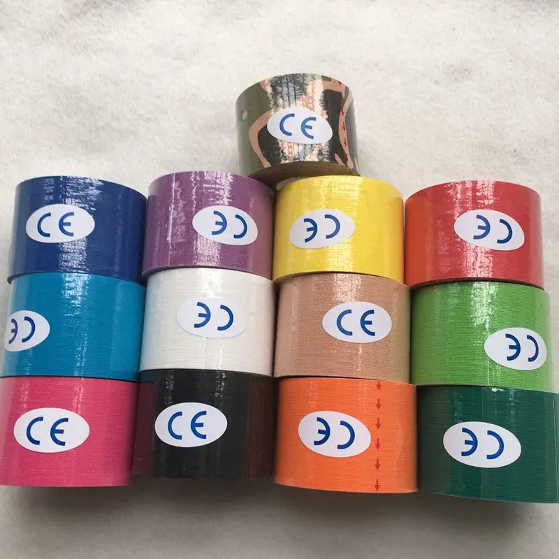 Кинезиологическая терапевтическая лента 5 см * для мышц обеспечения безопасности