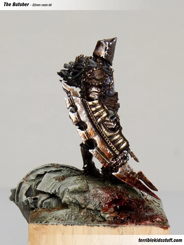 [Loong Way Miniatures] ужасный-дети-материал Мясник 32 мм Полимерная миниатюра