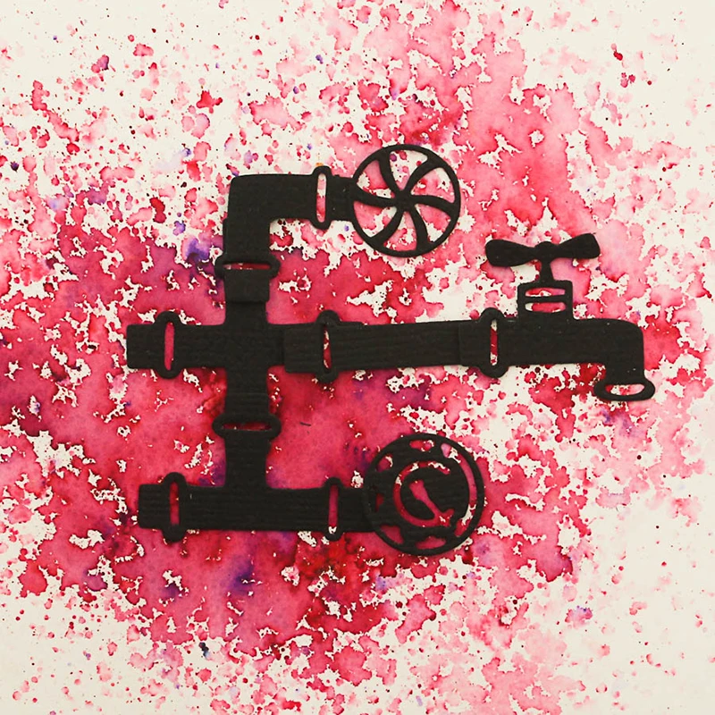 JC Metal Cutting Dies for Scrapbooking Dies Cut Craft Water-Tap Stencil Handmade Card Making Model Template Decoration Dies
