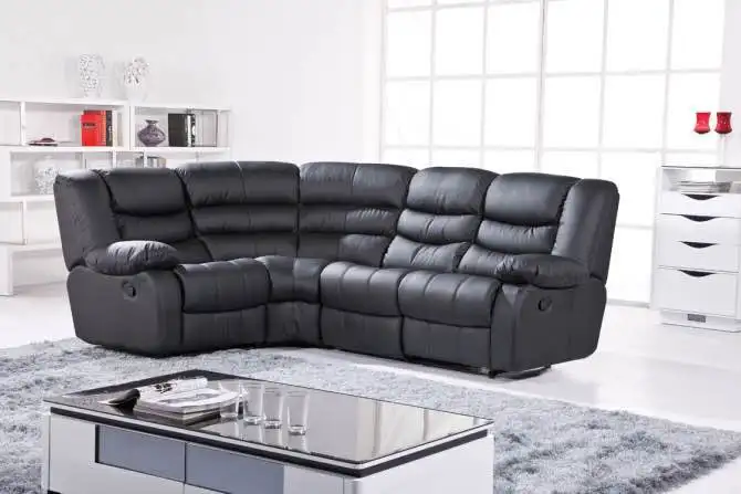 Лежащий диван для гостиной лежащий из натуральной яловой кожи Диванный