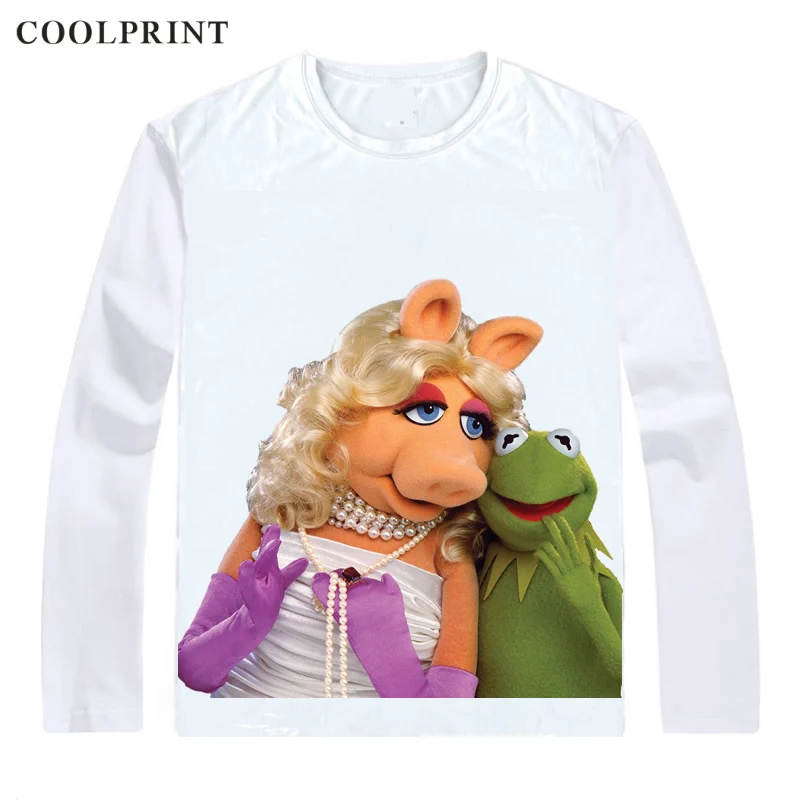 Style 18 Muppets/футболка; Miss Pig Statler And Waldorf; модная футболка; аниме; футболка на заказ; Повседневная Винтажная футболка с длинными рукавами и принтом - Цвет: Style 18
