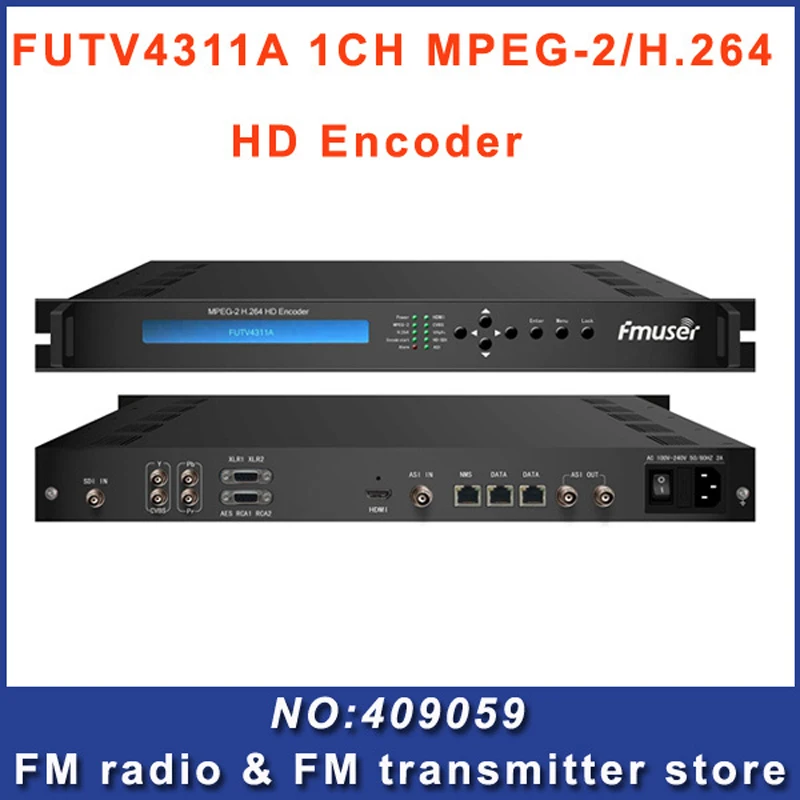 Cantonmade FUTV4311A 1CH hd iptv в радио и тв вещания оборудование цифрового головной станции