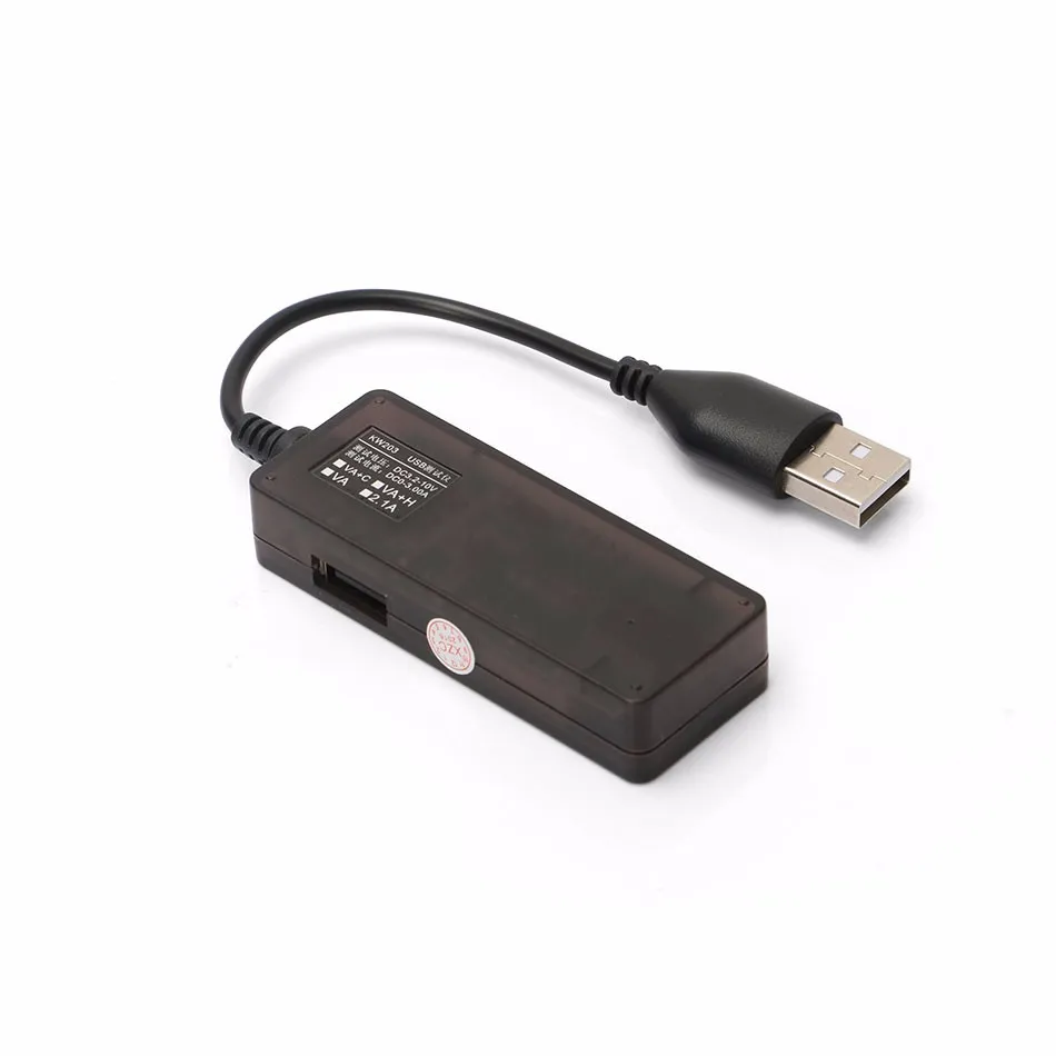 Цифровой светодиодный USB-детектор тестер напряжения и тока два порта для