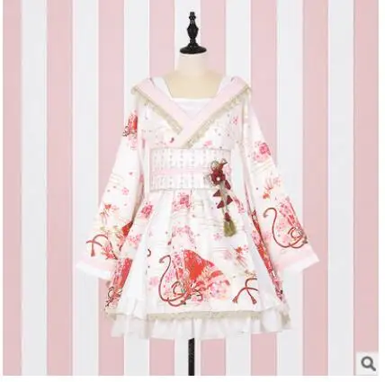 Юката Женские кимоно традиционное японское кимоно платье obi haori японская косплей одежда Гейша костюм DD1555 - Цвет: 3