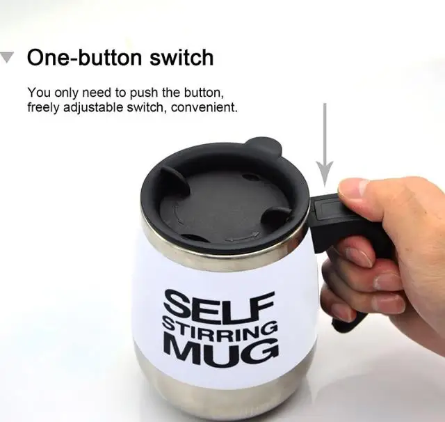 Умная нержавеющая сталь само перемешивание 450 мл автоматический Электрический