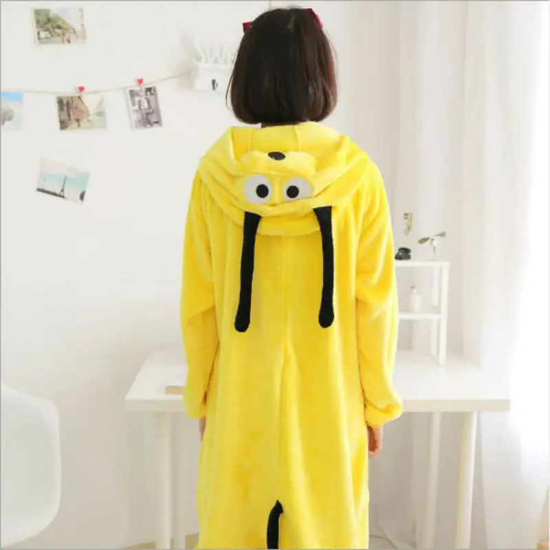 2018 Рождественский подарок взрослых унисекс новый Гуфи собака Onesie животных