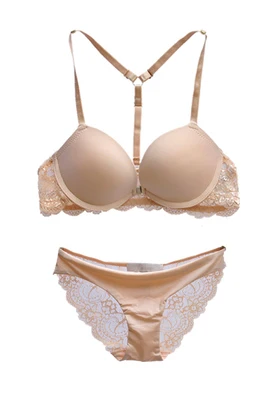 Новый стиль нижнее белье трусики пуш-ап Передняя Кнопка изысканный y-образный