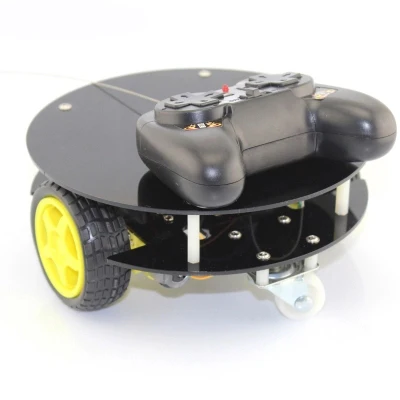 JMT мини круглый шасси 2WD DIY умный автомобиль дистанционное управление RC робот