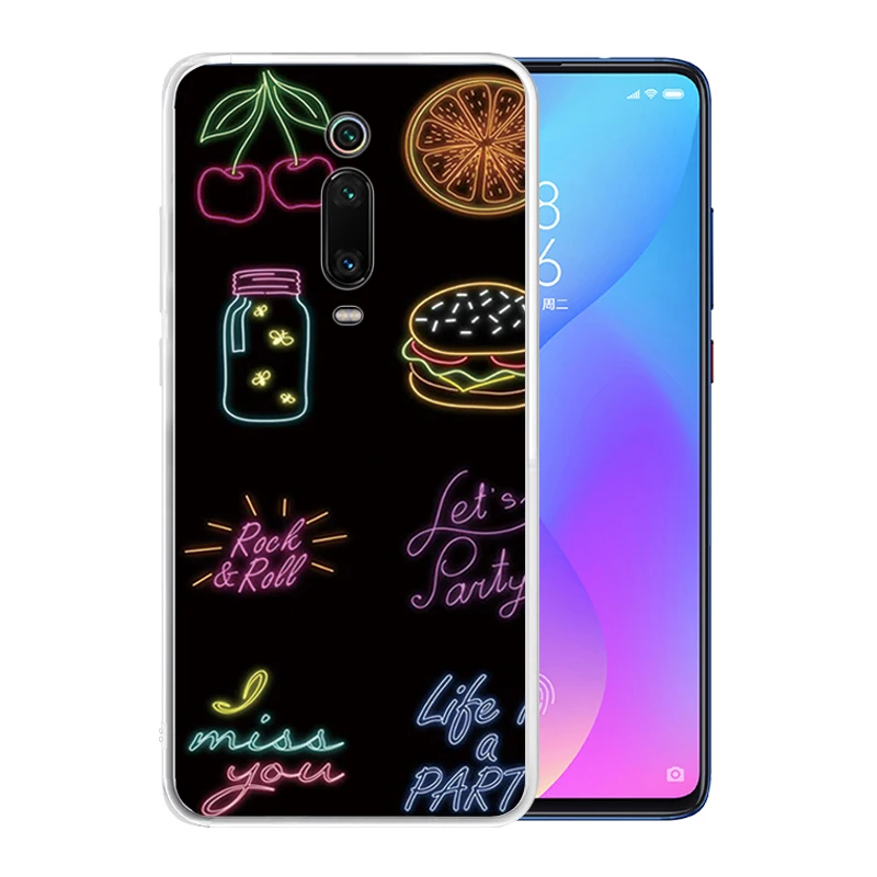 Soft Silicone Clear TPU Case for Xiaomi Redmi Note 8 Pro 7 6 K20 K30 5G 8A 7A Durable Draiwng Painted Cover |