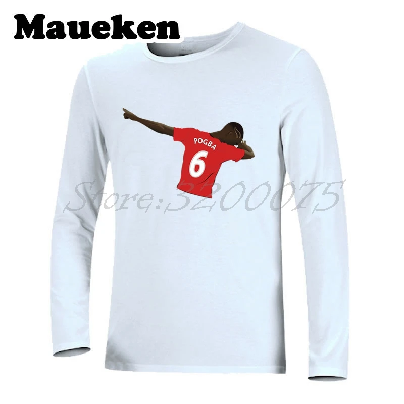 Для мужчин с длинным рукавом Dab изображение Paul Pogba 6 Джесси Лингард празднование