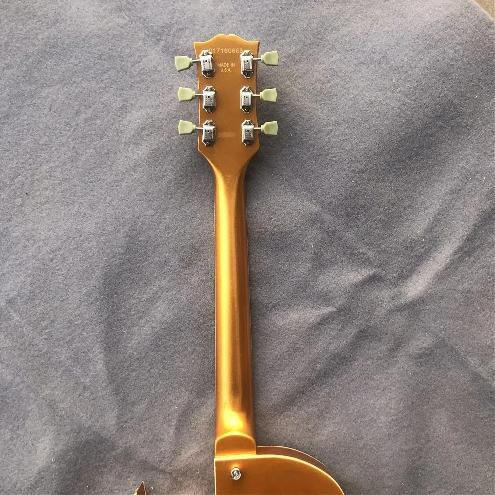 Фабрика kaiyun на заказ p90 jazz medogo shepnguro dc Гитара Электронный пикап luz oro Bigsby вибрато