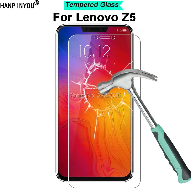 

10 Pcs/Lot For Lenovo Z5 6.2" 9H Hardness 2.5D Ultra-thin Toughened Tempered Glass Film Screen Protector