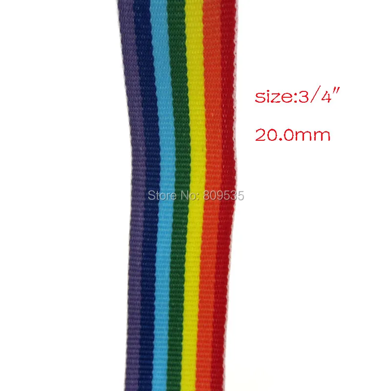 Лента разноцветная для шитья 5 ярдов 3/4 дюйма 2 0 см|striped ribbon|ribbon handmadehandmade sewing |