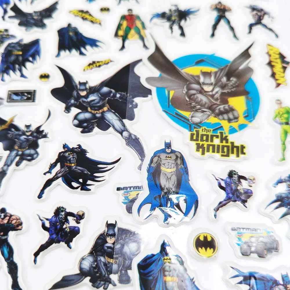 6 шт Бэтмен мультфильм стикер детский подарок на день рождения ToyChild награда