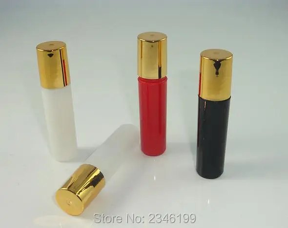 5 мл г рулон на бутылке с золотой крышкой стеклянный шарик металлический стальной