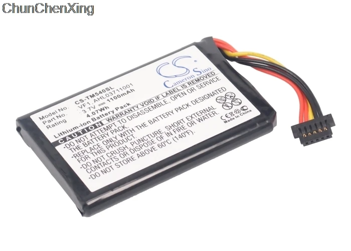 Аккумулятор Cameron Sino 1100 мАч AHL03711001 VF1 для TomTom 4CF5.002.00 Go 540 Live|Цифровые аккумуляторы| |