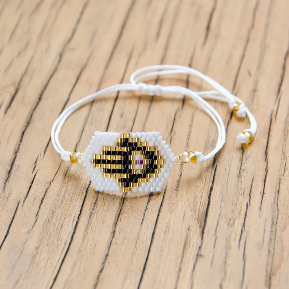 Rttooas дропшиппинг браслет дружбы сглаза хамса руки Pulseira деликатные Миюки