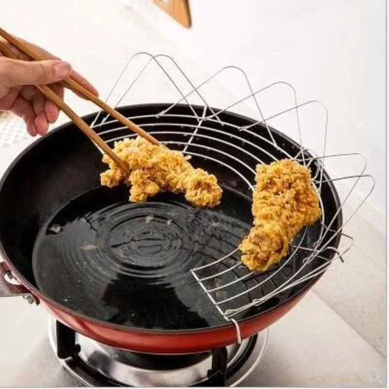 Новая стойка для слива масла из нержавеющей стали отличная кухонная утварь