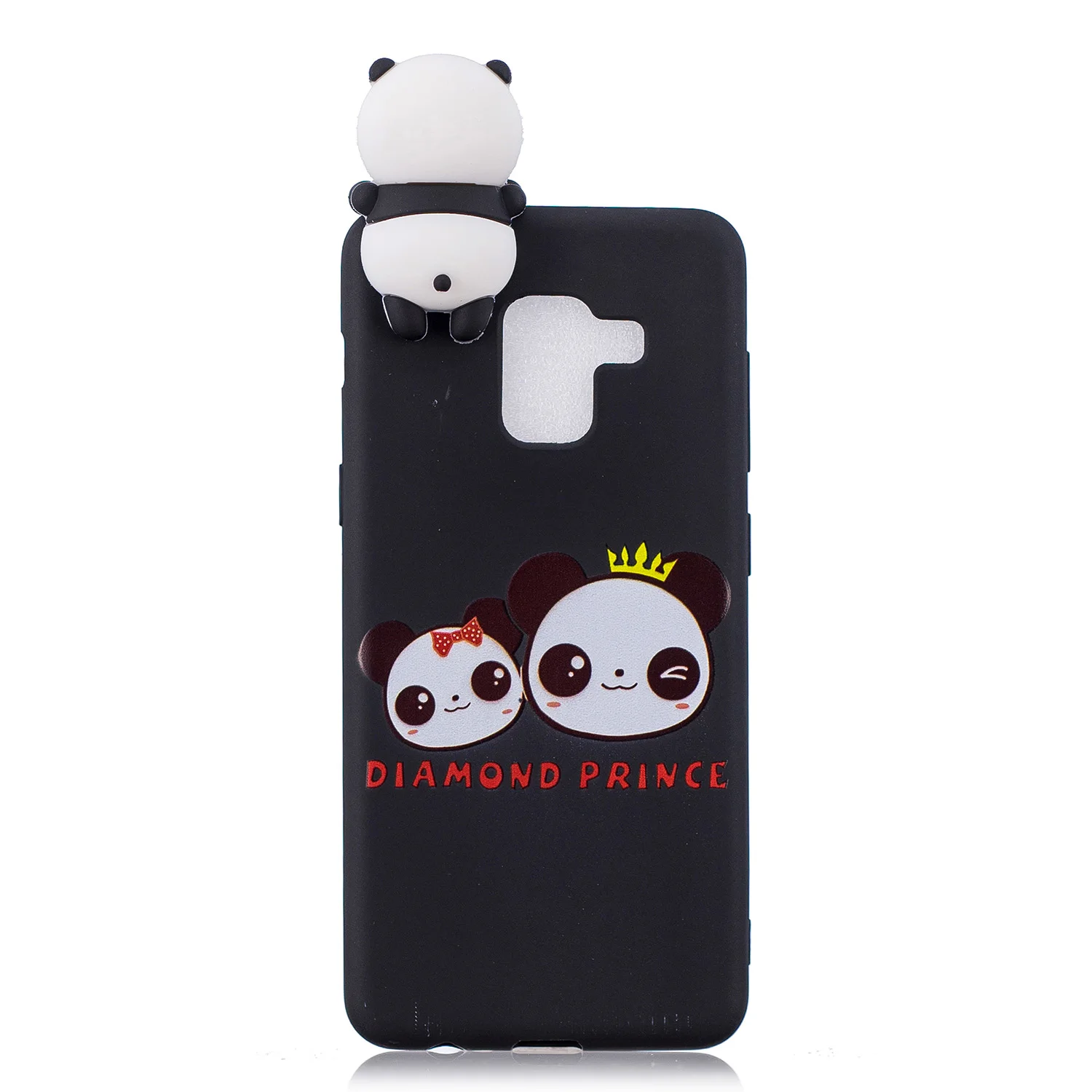 2 Panda 3D мягкий ТПУ чехол s для Fundas samsung galaxy s8 s9 plus s10 lite Coque s6 s7 edge A5 A6 A7 A9 A3 чехол-накладка ярких цветов - Цвет: 2 Panda