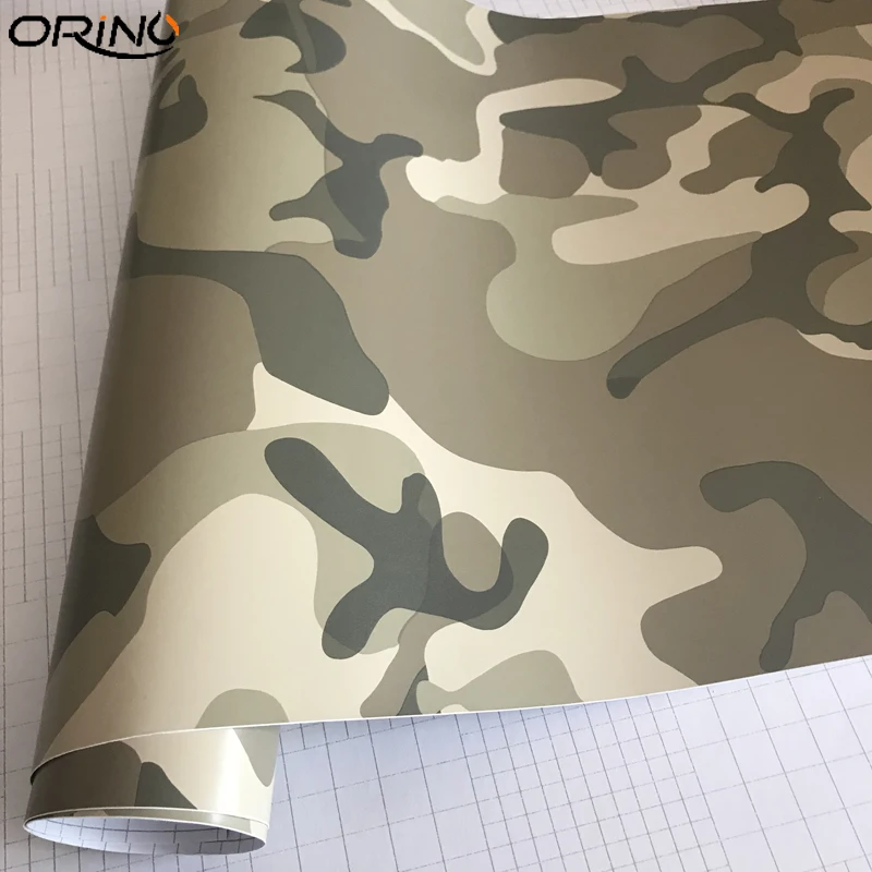 50X150/200/300/500CM Self Adhesive Desert Car Sticker Camouflage Vinyl Film Wrap Motorcycle Scooter Decal With Air Release | Автомобили и