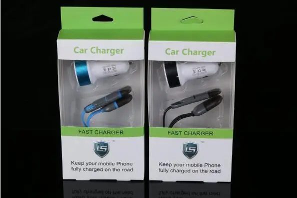 Универсальное автомобильное зарядное устройство с двумя USB портами 5 В|dual usb 5v|usb