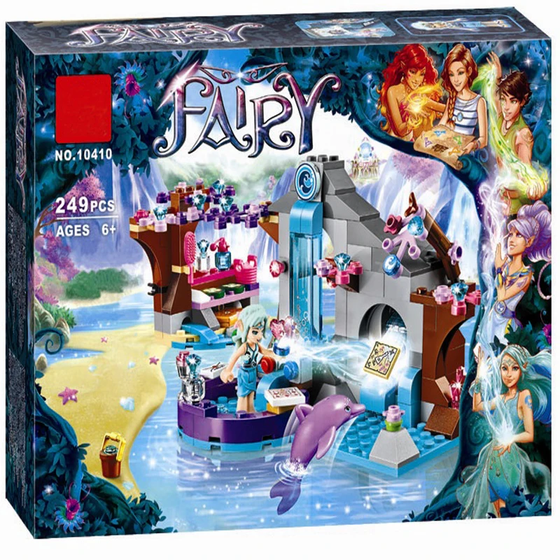 BELA 10410 Fairy Elves Naida's Spa Secret Building Blocks Set Girls Toys Compatible LegoINGlys Friends 41072 | Игрушки и хобби