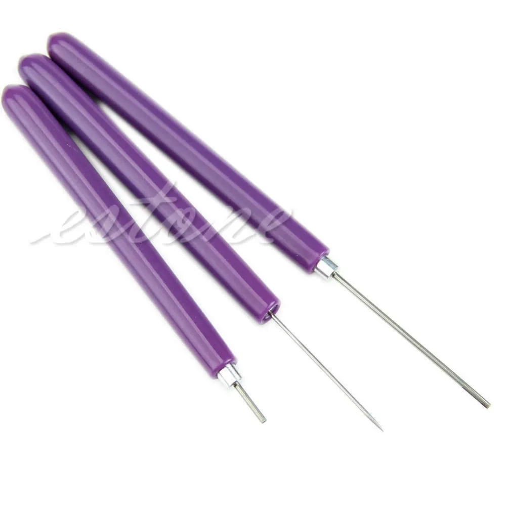 3 шт./компл. инструменты для квиллинга бумаги оригами DIY-2 различные иглы и 1