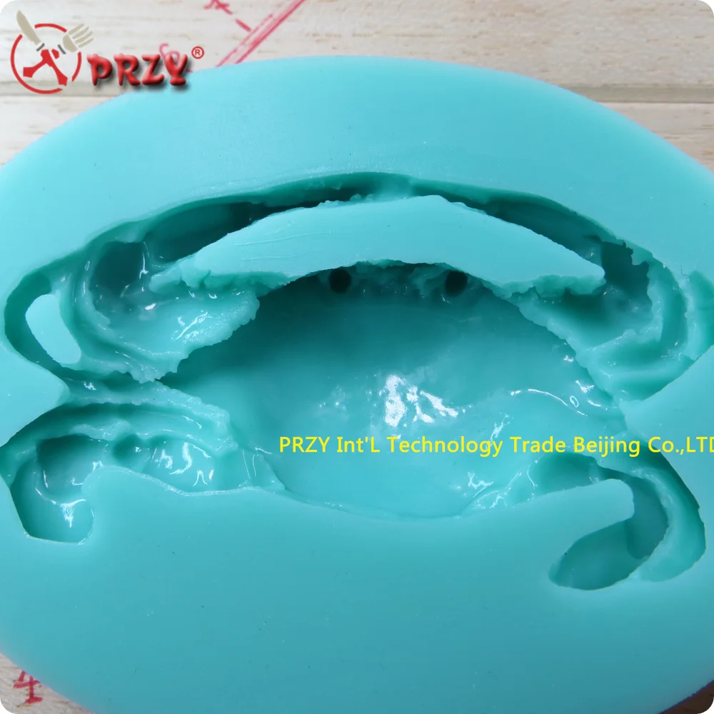 

Silicone Forms Crab Shaped Chocolate Silicone Molds Sea Mold Fondant Sugarcraft Cake Mold Decoration Mold Aroma Stone Moulds 001