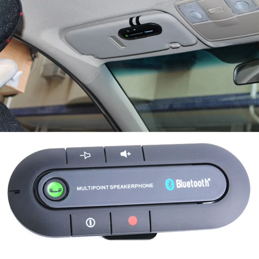 Bluetooth автомобильный комплект громкой связи беспроводной динамик телефон MP3