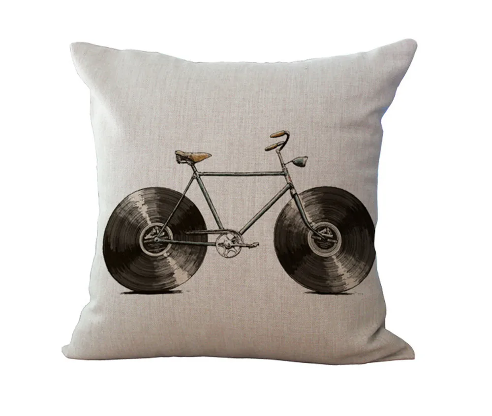 Творческий фрукт лимон апельсин велосипед чехол на велосипедное седло Подушка