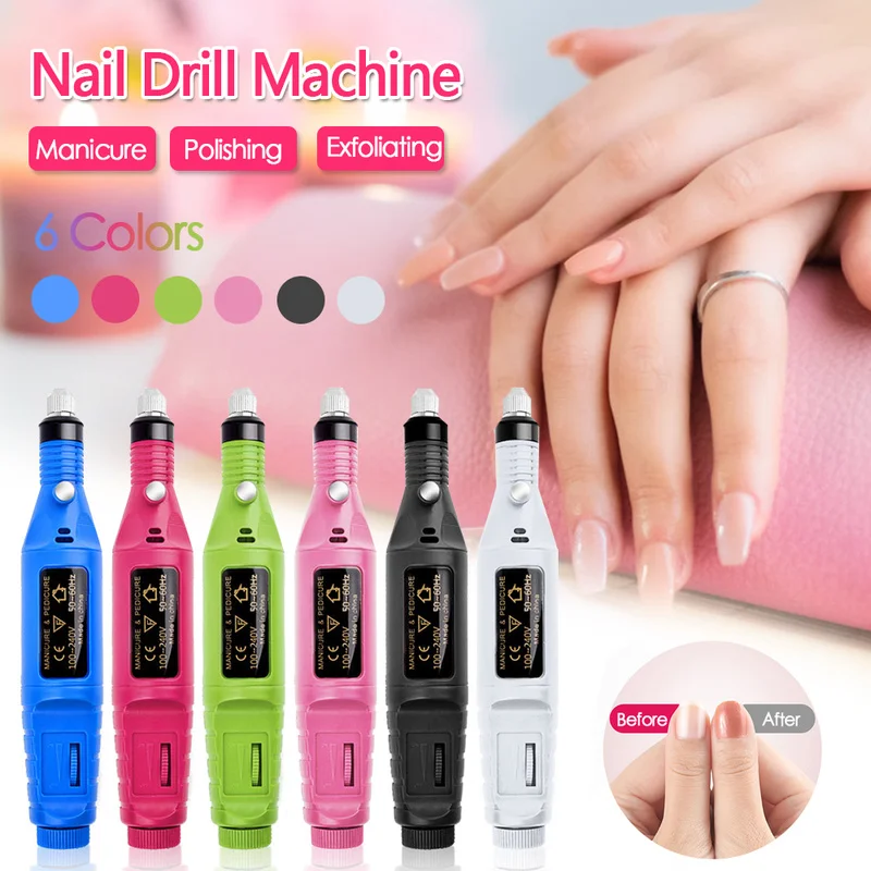 1 Набор профессиональный Электрический Маникюрный станок ручка для педикюра