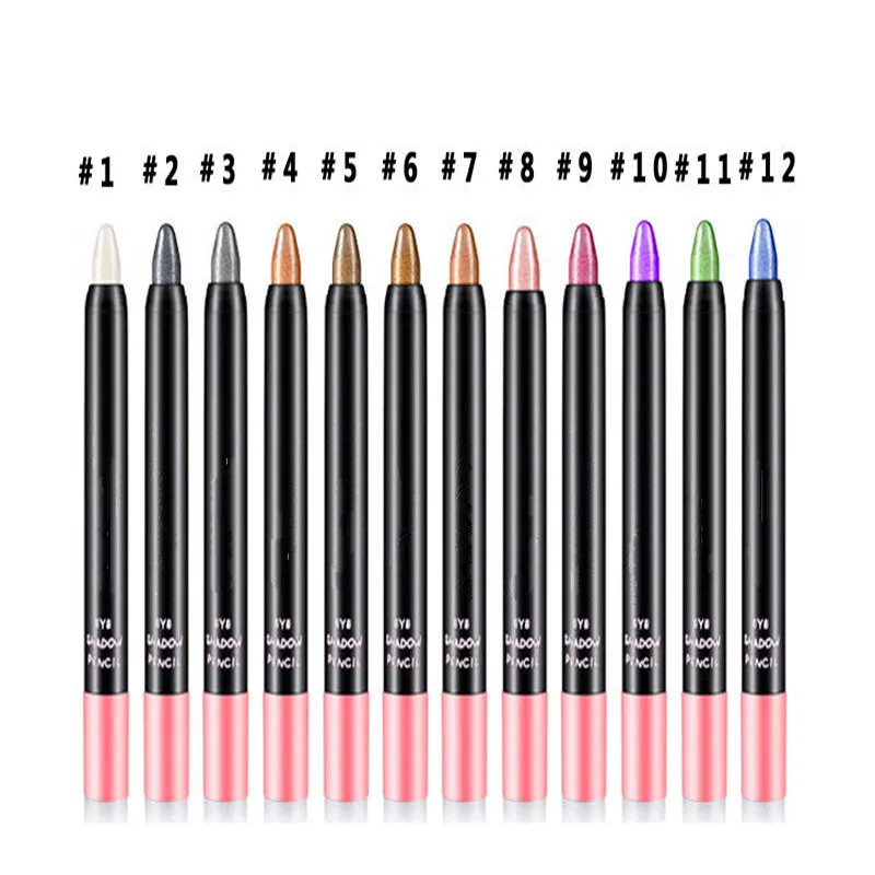 Дымчатые шиммеры для глаз косметика блестящие тени карандаши косметические