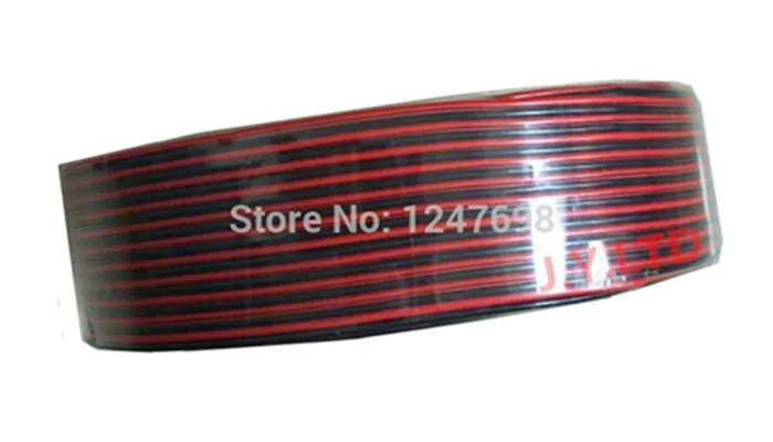 100M 1.5m2 Copper Cable Wire Led Power Cable/ Electric Super Low Price Sale Red &amp Black Tow Color Transmission Lines | Электронные