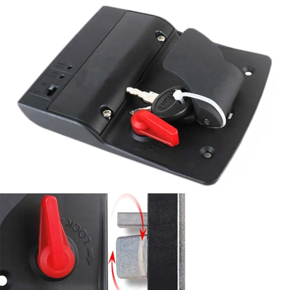 Новый Автомобиль RV бесключевая дверь замок защелка ручка Deadbolt новый безопасный