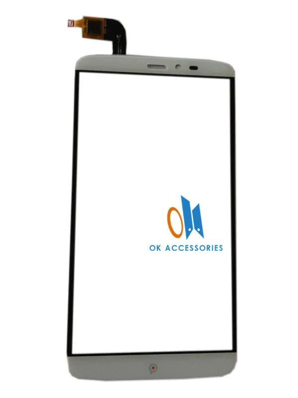 Для PPTV PP Phone King 7 7 S PP6000 сенсорный экран дигитайзер белый цвет с лентой 1 шт./лот