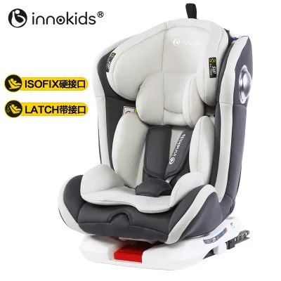 7 8 IK 08 (коричневый) сиденье безопасности для детей Innokids вращающийся на 360 градусов