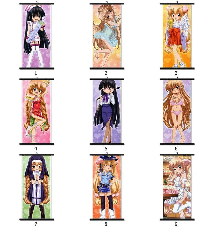 November update аниме Kodomo no Jikan Rin Kokonoe & Kuro Kagami Mimi Usa домашний декор настенная прокрутка