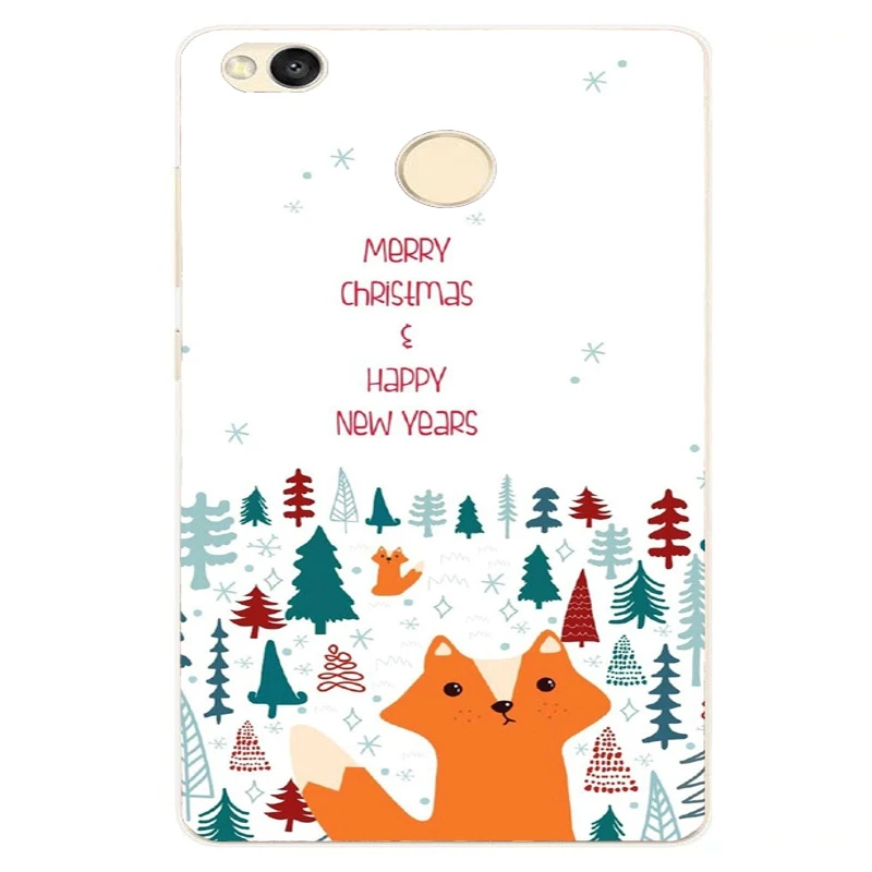 Winter Phone Case For Xiaomi Redmi 4A 4X 5A Note 4 5 A1 Silicone Back Cover AI Christma Funda |