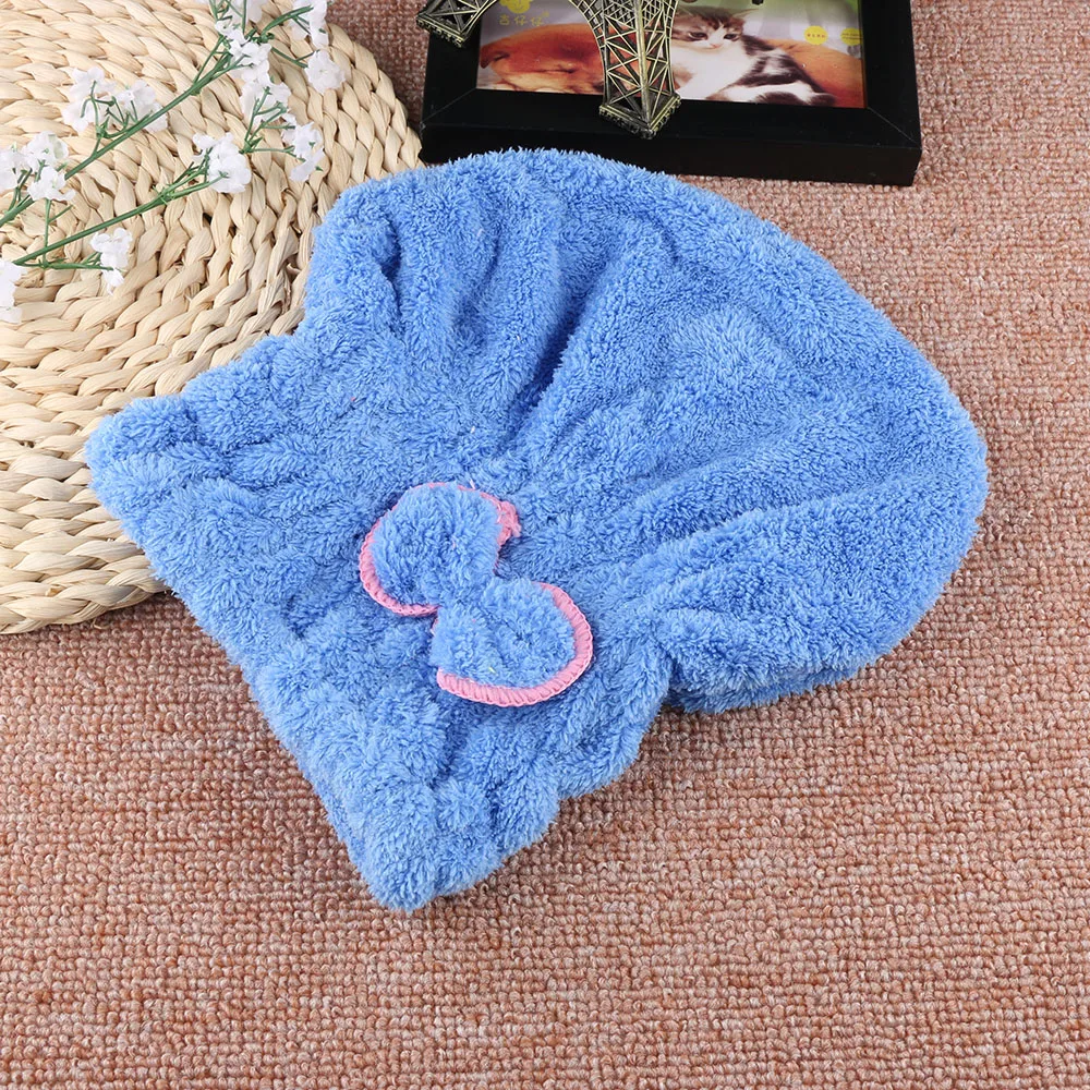 1 шт. Новое Женское полотенце из микрофибры быстросохнущее сушильное тюрбан